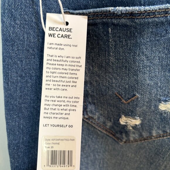 NWT Women's Hudson Krista Low Rise Skinny Ankle Jeans Size 25 - Picture 12 of 15